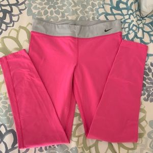 Girls Nike dri fit leggings
